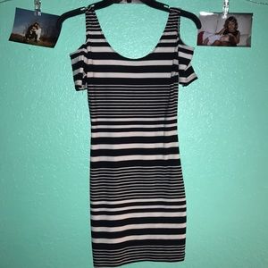 Black and white dress